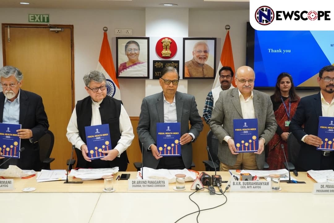 Niti Aayog launches Fiscal Health Index to measure economic growth of states