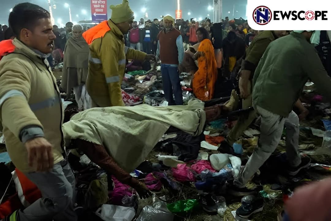 30 dead many more injured in a stampede at the ‘Amrit Snan’ of Maha Kumbh